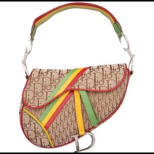 Christian Dior Saddle Bag and Wallet